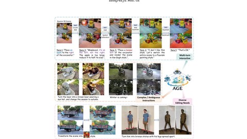 AGE: Agentic Gaussian Editing in 3D Scenarios thumbnail