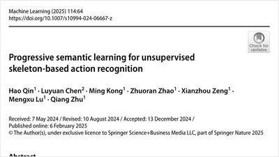 Progressive Semantic Learning for Unsupervised Skeleton-based Action Recognition featured image