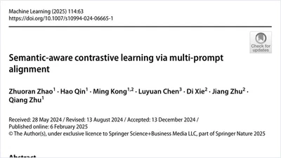 Semantic-aware Contrastive Learning via Multi-prompt Alignment featured image